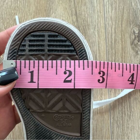 Converse All Star Low Top Purple Infant Sneakers – Size 5 - Picture 10 of 10